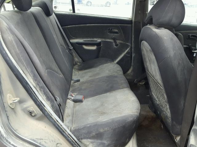 KNADH4A34A6634868 - 2010 KIA RIO LX Արծաթագույն լուսանկար 6