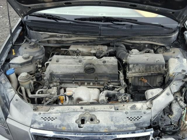 KNADH4A34A6634868 - 2010 KIA RIO LX Արծաթագույն լուսանկար 7
