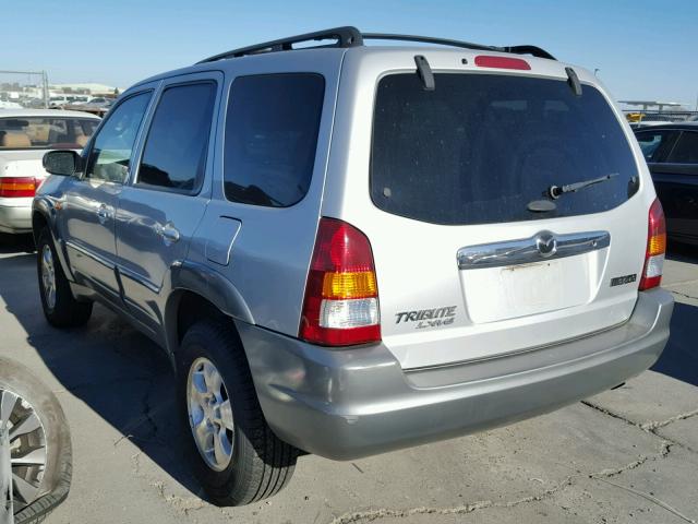 4F2YU09161KM29541 - 2001 MAZDA TRIBUTE LX SILVER photo 3