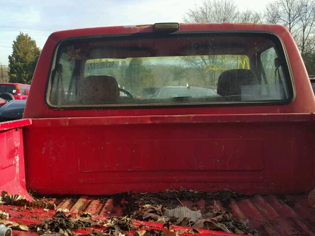 1FTDF15Y0PNB12900 - 1993 FORD F150 RED photo 6