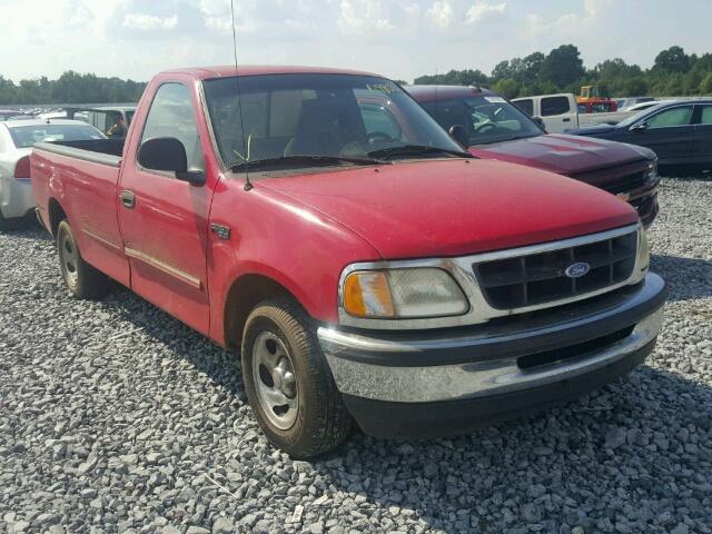 2FTDF1721VCA80115 - 1997 FORD F150 RED photo 1