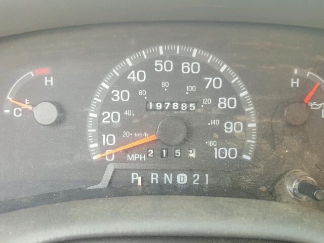 2FTDF1721VCA80115 - 1997 FORD F150 Rot Foto 8