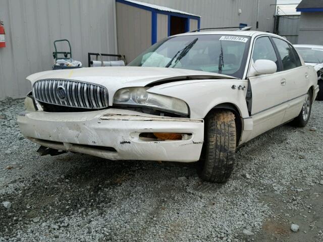 1G4CU541554104951 - 2005 BUICK PARK AVENU WHITE photo 2