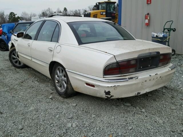 1G4CU541554104951 - 2005 BUICK PARK AVENU WHITE photo 3