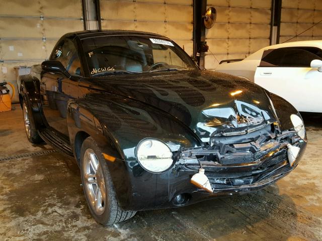 1GCES14H55B116215 - 2005 CHEVROLET SSR BLACK photo 1