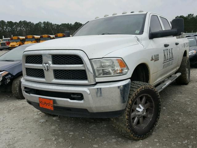 3C6UR5CL5EG129534 - 2014 RAM 2500 ST WHITE photo 2