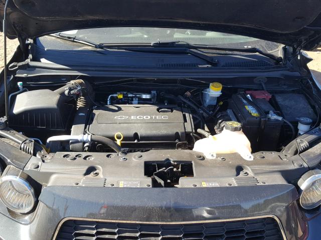 1G1JA5SH5E4240543 - 2014 CHEVROLET SONIC LS 灰色 照片 7