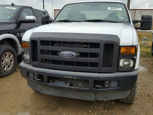 1FTSX2B58AEA95677 - 2010 FORD F250 SUPER WHITE photo 9