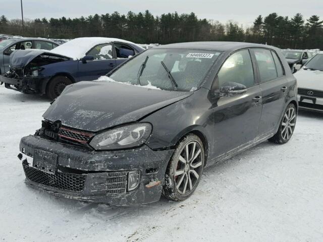 WVWGD7AJ5CW020913 - 2012 VOLKSWAGEN GTI GRAY photo 2