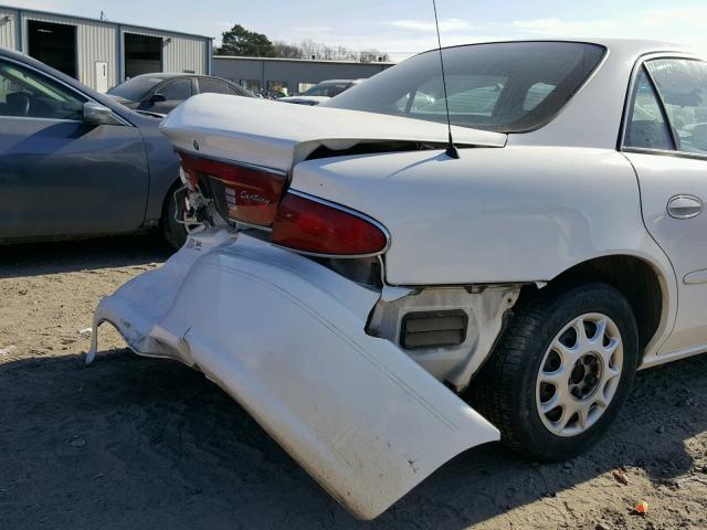 2G4WS52J851137511 - 2005 BUICK CENTURY CU WHITE photo 9