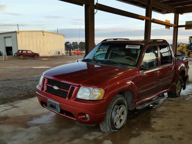 1FMZU67KX5UA79016 - 2005 FORD EXPLORER S RED photo 2