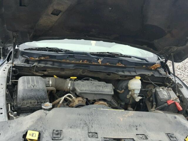 1D3HB16P19J521251 - 2009 DODGE RAM 1500 GRAY photo 7