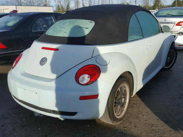 3VWRF31Y96M306161 - 2006 VOLKSWAGEN NEW BEETLE BLUE photo 4