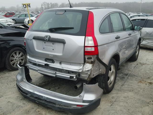 3CZRE3H32BG702399 - 2011 HONDA CR-V LX SILVER photo 4