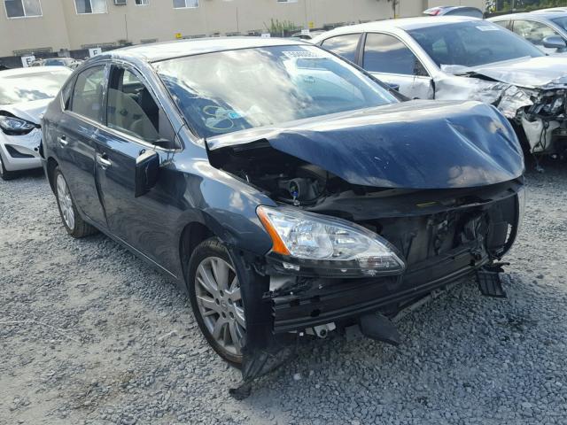 3N1AB7AP6DL746094 - 2013 NISSAN SENTRA S GRAY photo 1