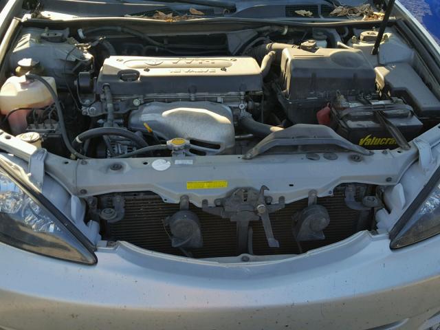 4T1BE32K44U931587 - 2004 TOYOTA CAMRY LE SILVER photo 7