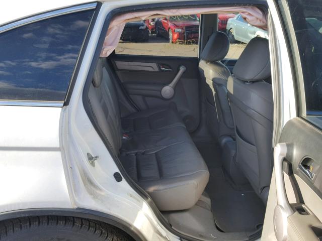 JHLRE48707C106204 - 2007 HONDA CR-V EXL WHITE photo 6