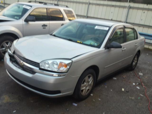 1G1ZT52845F330218 - 2005 CHEVROLET MALIBU LS SILVER photo 2