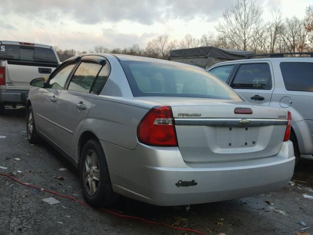 1G1ZT52845F330218 - 2005 CHEVROLET MALIBU LS ვერცხლისფერი ფოტო 3