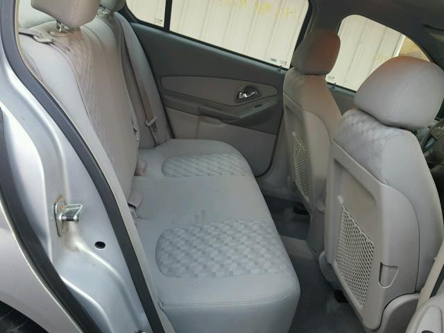 1G1ZT52845F330218 - 2005 CHEVROLET MALIBU LS ვერცხლისფერი ფოტო 6