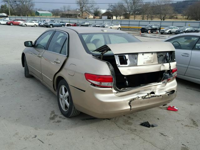 1HGCM56825A114127 - 2005 HONDA ACCORD EX GOLD photo 3