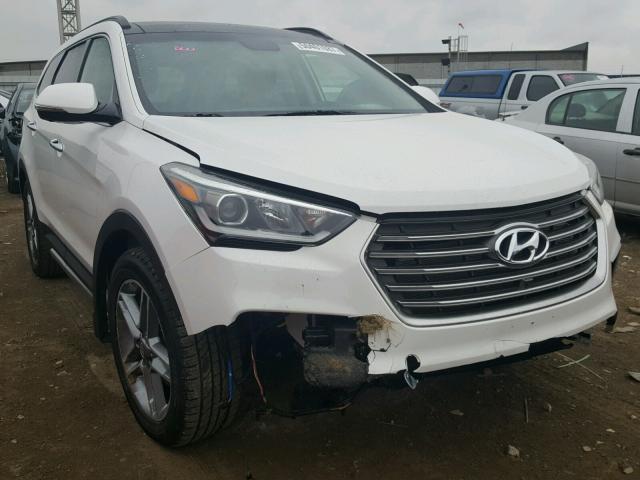 KM8SRDHF7JU272758 - 2018 HYUNDAI SANTA FE S WHITE photo 9