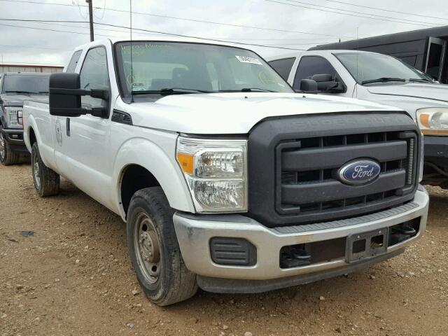 1FT7X2A68EEB33429 - 2014 FORD F250 SUPER WHITE photo 1