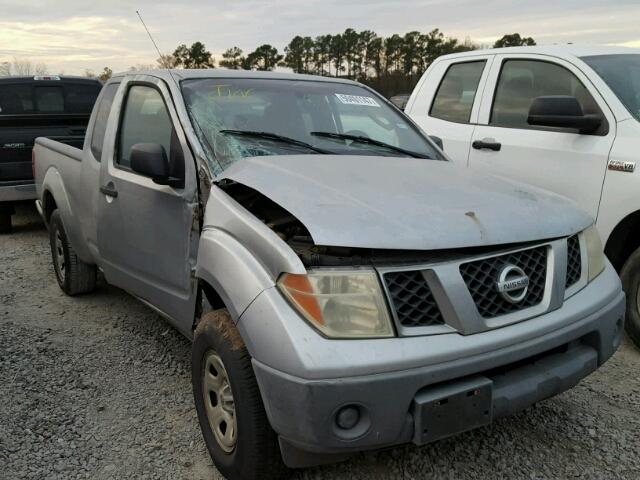 1N6BD06T56C420632 - 2006 NISSAN FRONTIER K GRAY photo 1