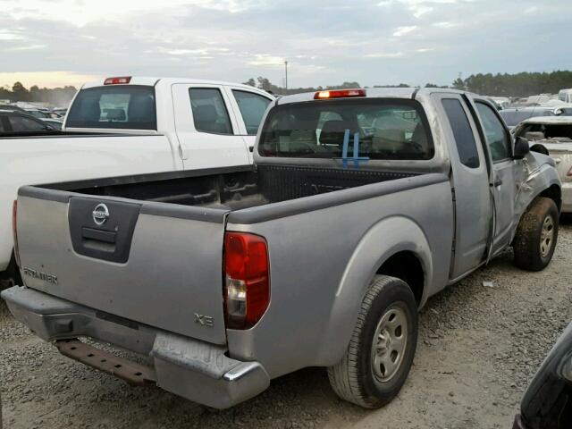 1N6BD06T56C420632 - 2006 NISSAN FRONTIER K GRAY photo 4