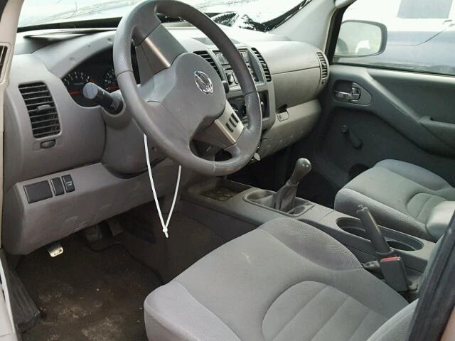 1N6BD06T56C420632 - 2006 NISSAN FRONTIER K GRAY photo 9