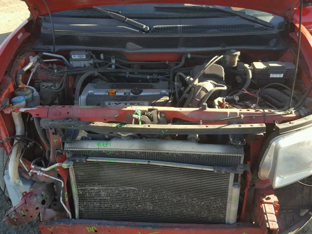 5J6YH27665L018682 - 2005 HONDA ELEMENT EX RED photo 7