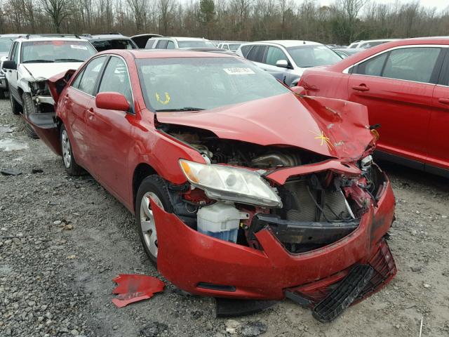 4T1BE46K89U287776 - 2009 TOYOTA CAMRY BASE RED photo 1