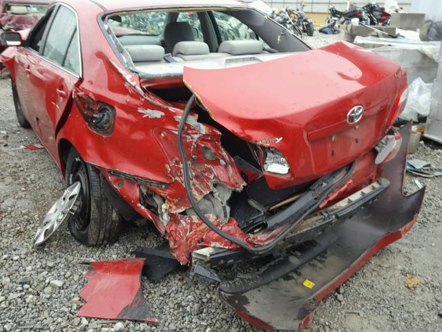 4T1BE46K89U287776 - 2009 TOYOTA CAMRY BASE RED photo 9