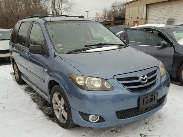 JM3LW28J240503546 - 2004 MAZDA MPV WAGON BLUE photo 1