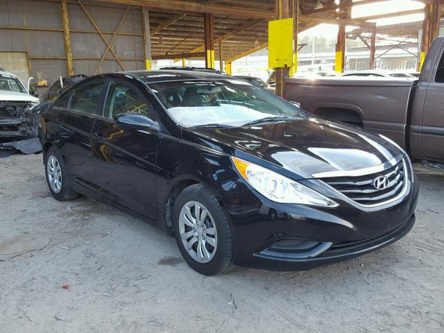 5NPEB4AC5CH416570 - 2012 HYUNDAI SONATA GLS BLACK photo 1