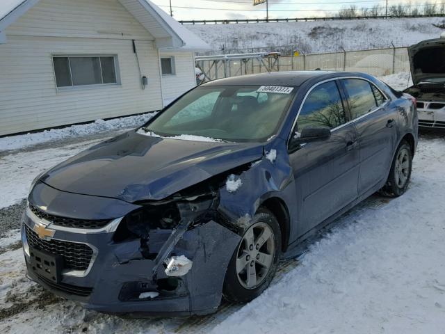 1G11B5SL9EF138247 - 2014 CHEVROLET MALIBU LS BLUE photo 2