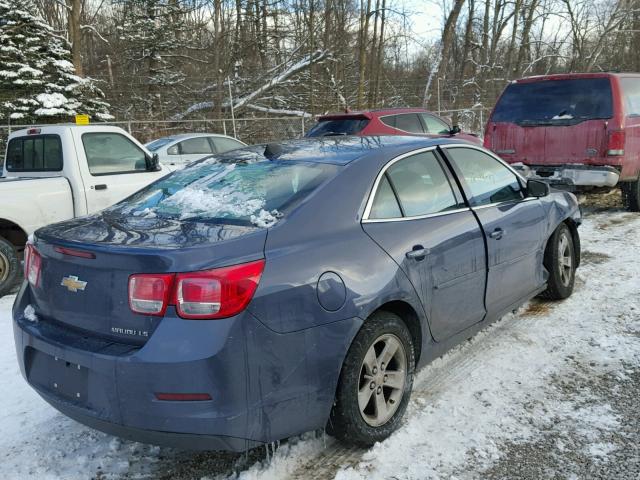 1G11B5SL9EF138247 - 2014 CHEVROLET MALIBU LS BLUE photo 4