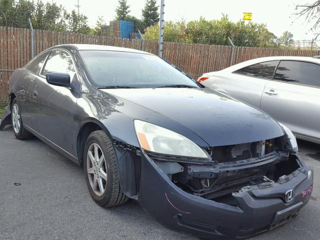 1HGCM82674A017896 - 2004 HONDA ACCORD EX GRAY photo 1