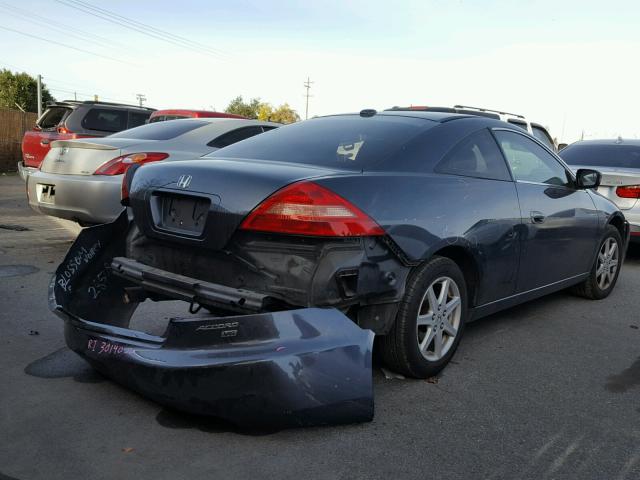 1HGCM82674A017896 - 2004 HONDA ACCORD EX GRAY photo 4