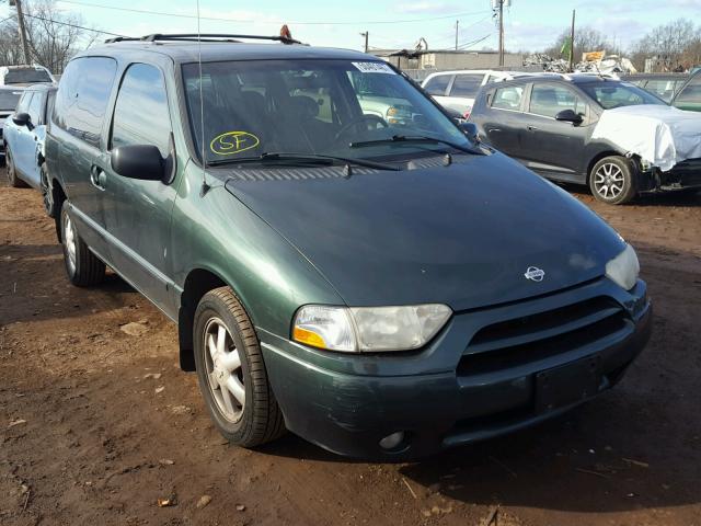 4N2ZN16T41D801781 - 2001 NISSAN QUEST SE GREEN photo 1