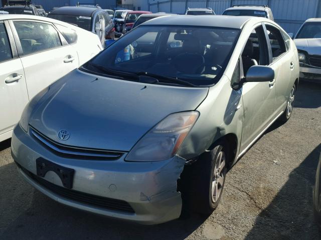 JTDKB20U173233833 - 2007 TOYOTA PRIUS GREEN photo 2