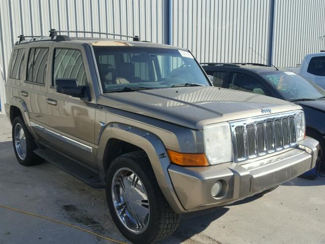 1J8HG58N46C293753 - 2006 JEEP COMMANDER GOLD photo 1