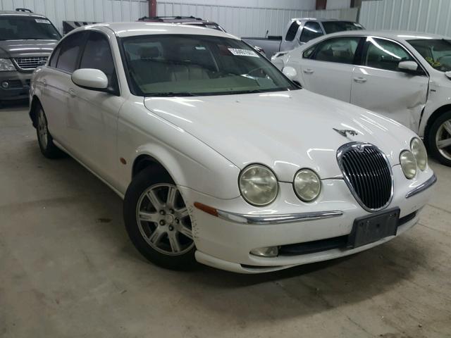 SAJEA01T93FM60482 - 2003 JAGUAR S-TYPE WHITE photo 1