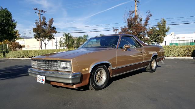 3GCCW80H3FS913305 - 1985 CHEVROLET EL CAMINO BROWN photo 1