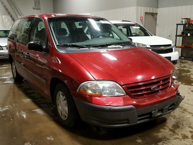 2FMZA51U1XBC68918 - 1999 FORD WINDSTAR W RED photo 1