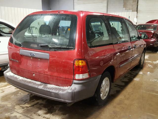 2FMZA51U1XBC68918 - 1999 FORD WINDSTAR W RED photo 4