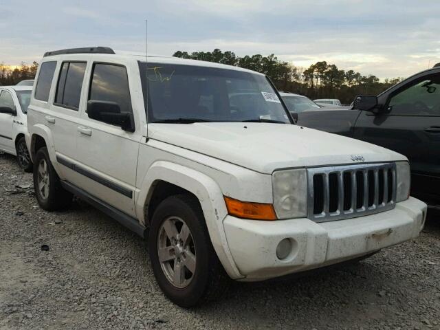 1J8HH48N18C220396 - 2008 JEEP COMMANDER თეთრი ფოტო 1