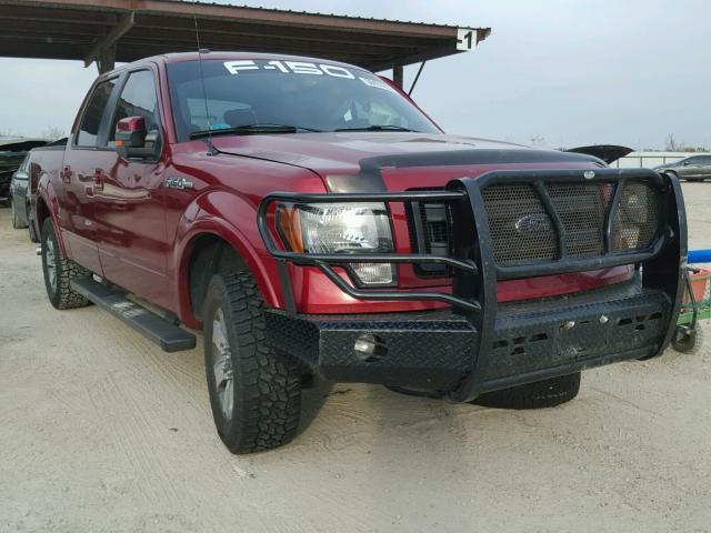 1FTFW1CF9DFC26863 - 2013 FORD F150 SUPER RED photo 1