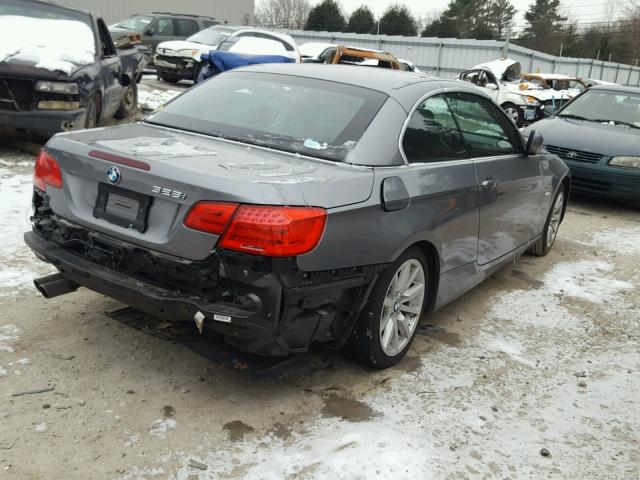 WBADW7C55BE443831 - 2011 BMW 328 I SULE GRAY photo 4