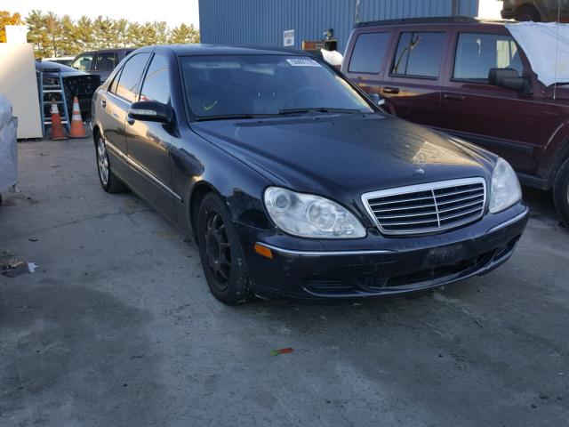 WDBNG83J64A424284 - 2004 MERCEDES-BENZ S 430 4MAT BLACK photo 1